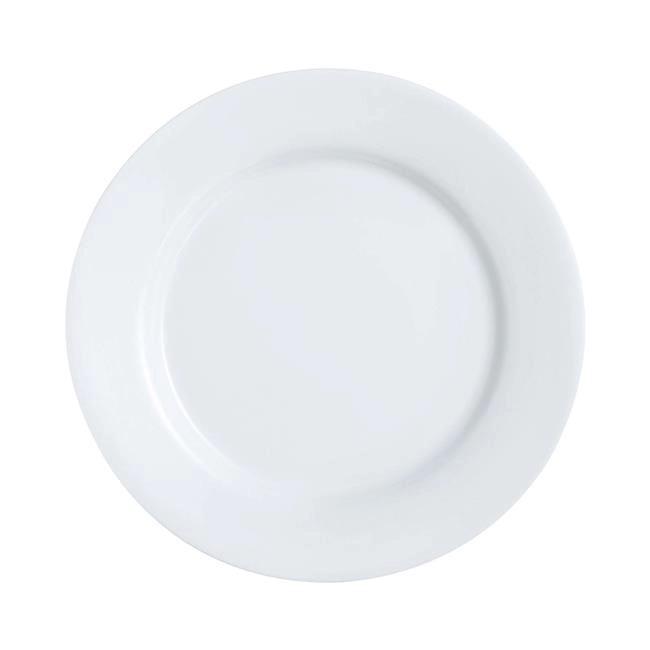 Talerz płytki z porcelany, ø265 mm, biały | ARCOROC, Everyday