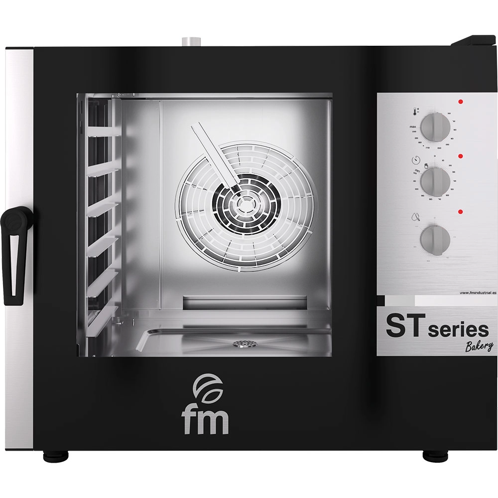 Piec konwekcyjno-parowy piekarniczy gazowy, manualny, 6x600x400, 14 kW, 885x1060x860 mm | FM INDUSTRIAL, ST-Bakery