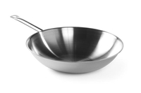 Patelnia Wok 3-ply bez pokrywki, ⌀360 mm | HENDI, 839003