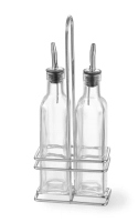 Zestaw do oliwy i octu 2x0,237 l, 115x60x325 mm | HENDI, 460245