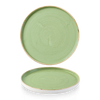 Talerz z wysokim rantem, Ø260 mm | CHURCHILL, Stonecast Sage Green
