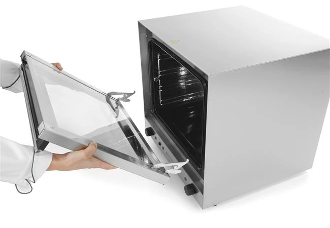 Piec konwekcyjny z nawilżaniem, elektryczny 220-240V/2,67 kW, 595×595×570 mm | HENDI, H90S
