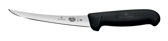 Nóż do trybowania, 150 mm, czarny | VICTORINOX, 5.6603.15