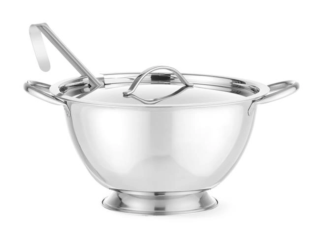 Waza na zupę ze stali nierdzewnej, 2,7 l, ø270x175 mm | HENDI, 434208