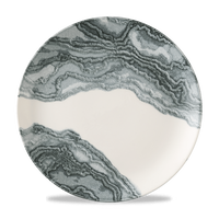 Talerz płytki, Ø290 mm, kremowy | CHURCHILL, Tide Black