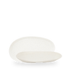 Półmisek o organicznym kształcie, 260×150 mm | CHURCHILL, Stonecast Barley White
