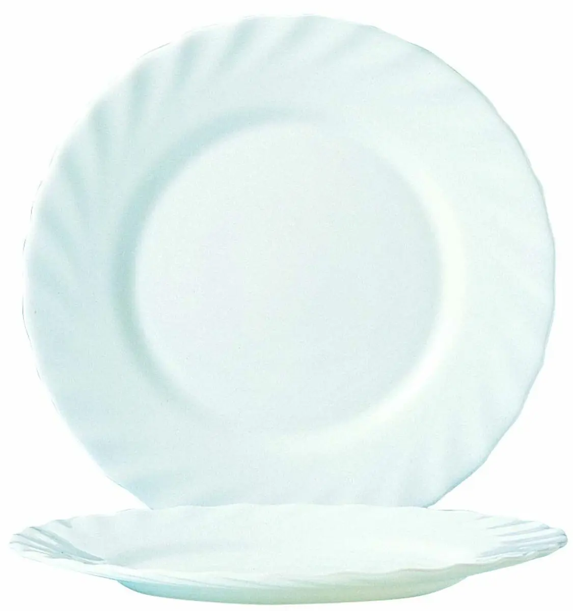 Talerz płytki z porcelany, ø195 mm, biały | ARCOROC, Trianon