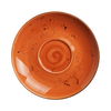 Spodek do cappuccino, Ø160 mm, pomarańczowy | FINE DINE, Dahlia