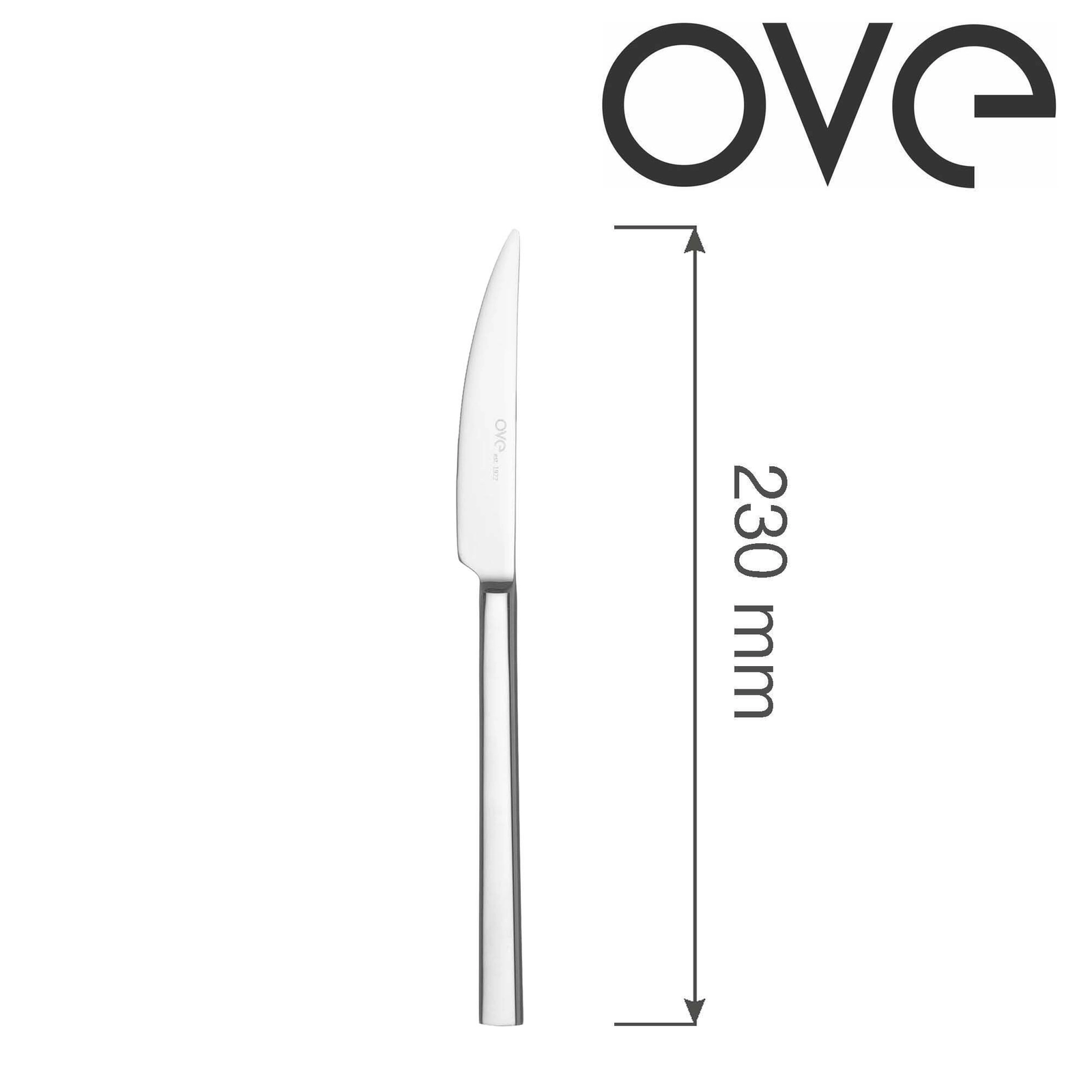Nóż stołowy, 230 mm | OVE, Lugano