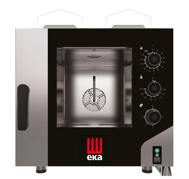 Piec konwekcyjno-parowy 5×GN 1/1, gazowy, 9,3 kW, 730×855×801 mm | TECNOEKA, Millennial Smart