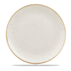 Talerz płytki, Ø288 mm | CHURCHILL, Stonecast Barley White