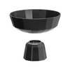 Podstawa do patery, czarna, 110×82 mm | FINE DINE, Metropolis
