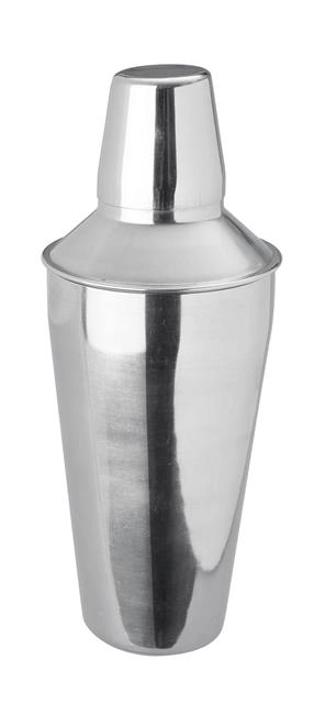 Shaker 3-częściowy Cobbler z stali nierdzewnej, 0,75 l, ⌀90x255 mm | BARUP, 593035