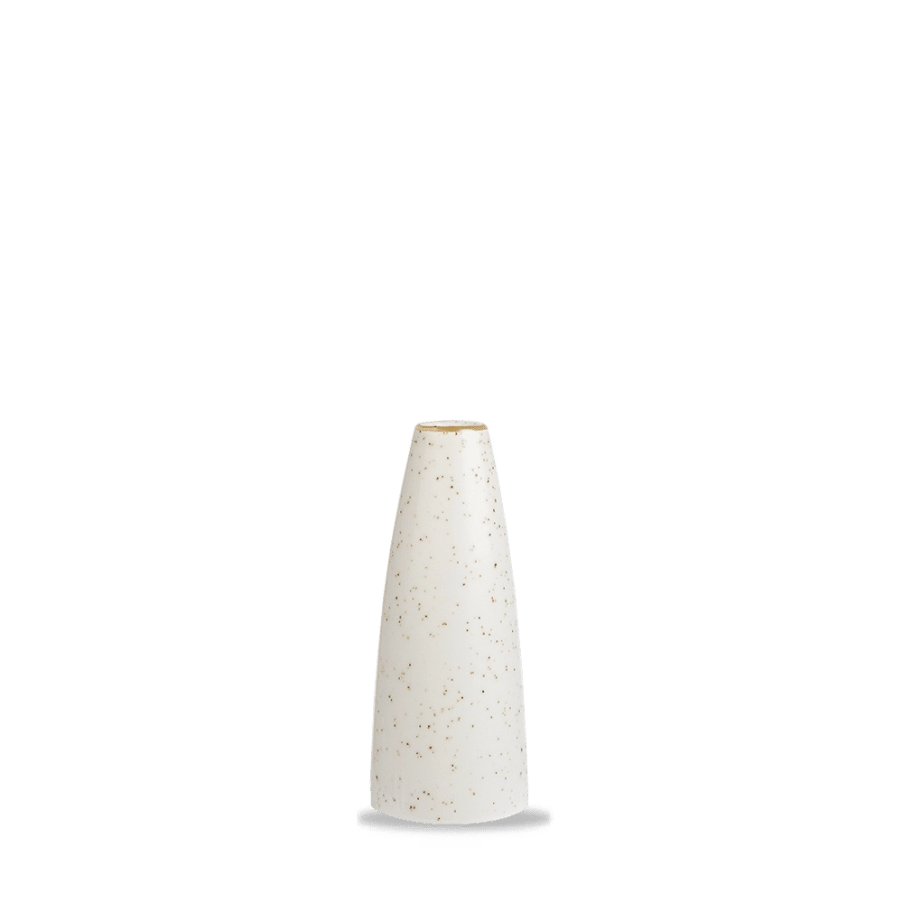 Wazonik, 125 mm | CHURCHILL, Stonecast Barley White