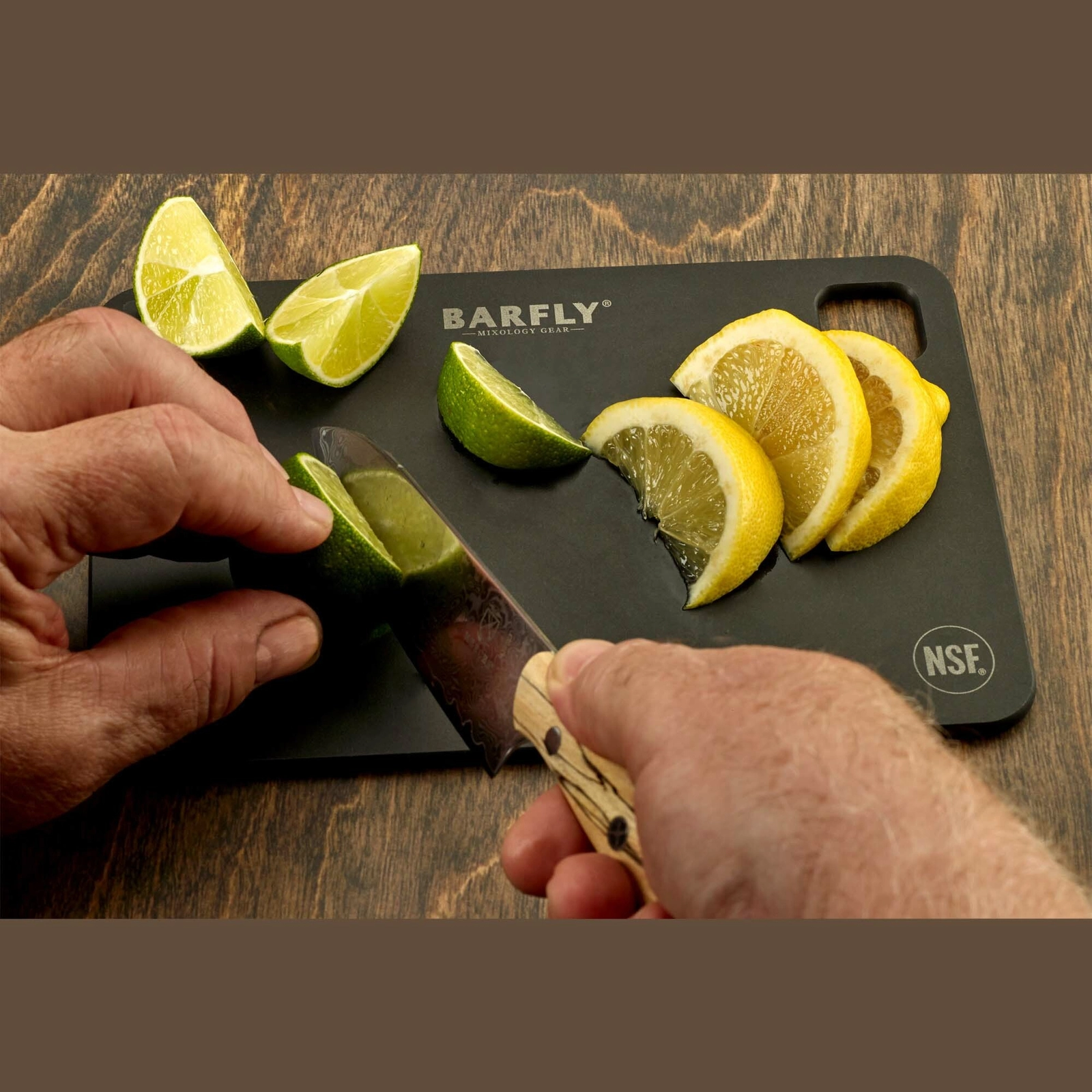 Deska barowa, 150×230 mm, czarna | BARFLY, M37137BK