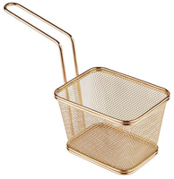 Kosz do serwowania przekąsek 130x105 mm ze stali nierdzewnej | APS, Snackholder