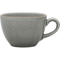 Filiżanka Aida z porcelany 180 ml, szara | LUBIANA, Art