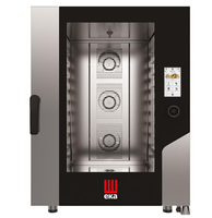 Piec konwekcyjno-parowy 10×600×400 mm, elektryczny 400V/17 kW, 850×1035×1130 mm | TECNOEKA, Millennial Touch Screen