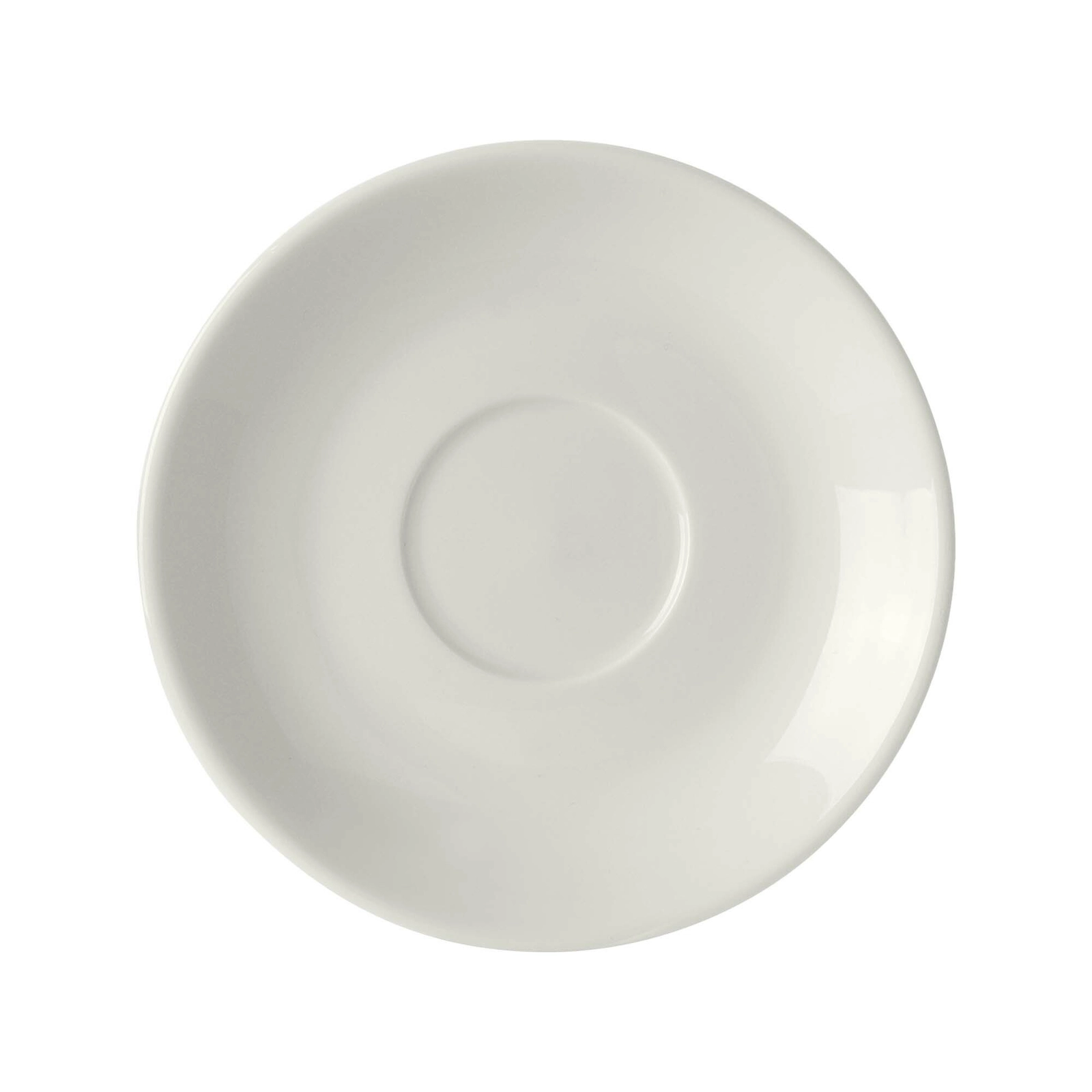 Spodek do filiżanki eleganckiej espresso Ø100 mm, kremowy | FINE DINE, Pure