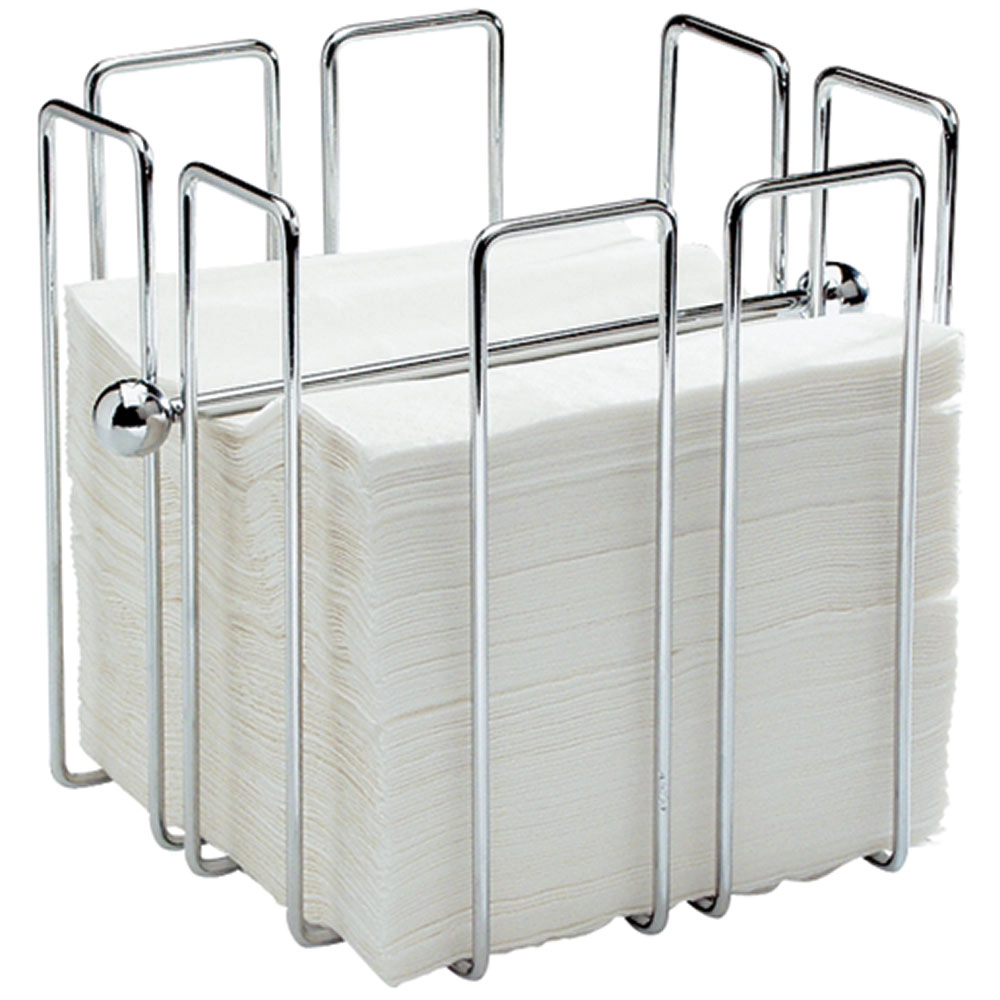 Serwetnik wysoki chromowany 195x195x190 mm | STALGAST, 364204