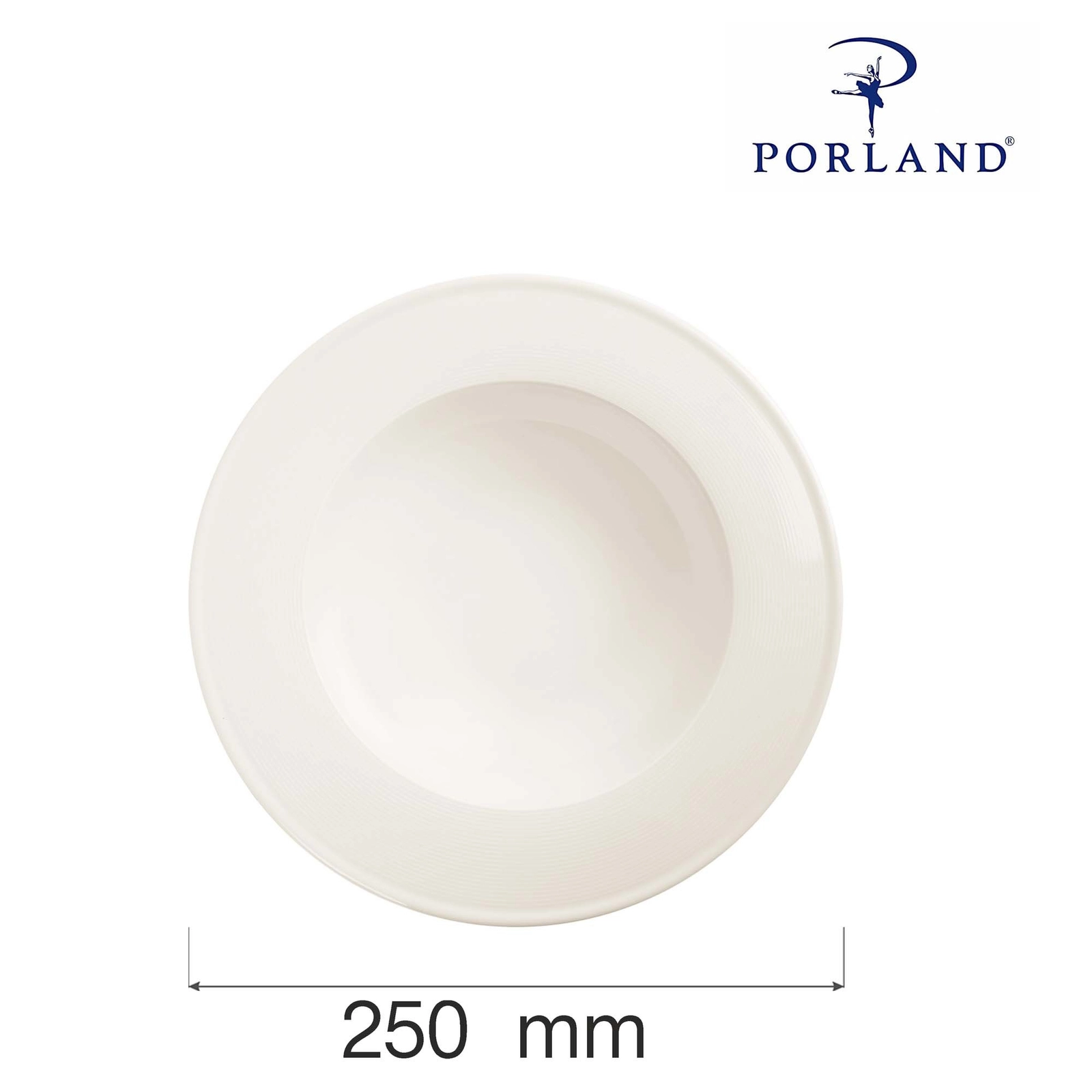 Talerz głęboki, Ø250 mm | PORLAND, Line