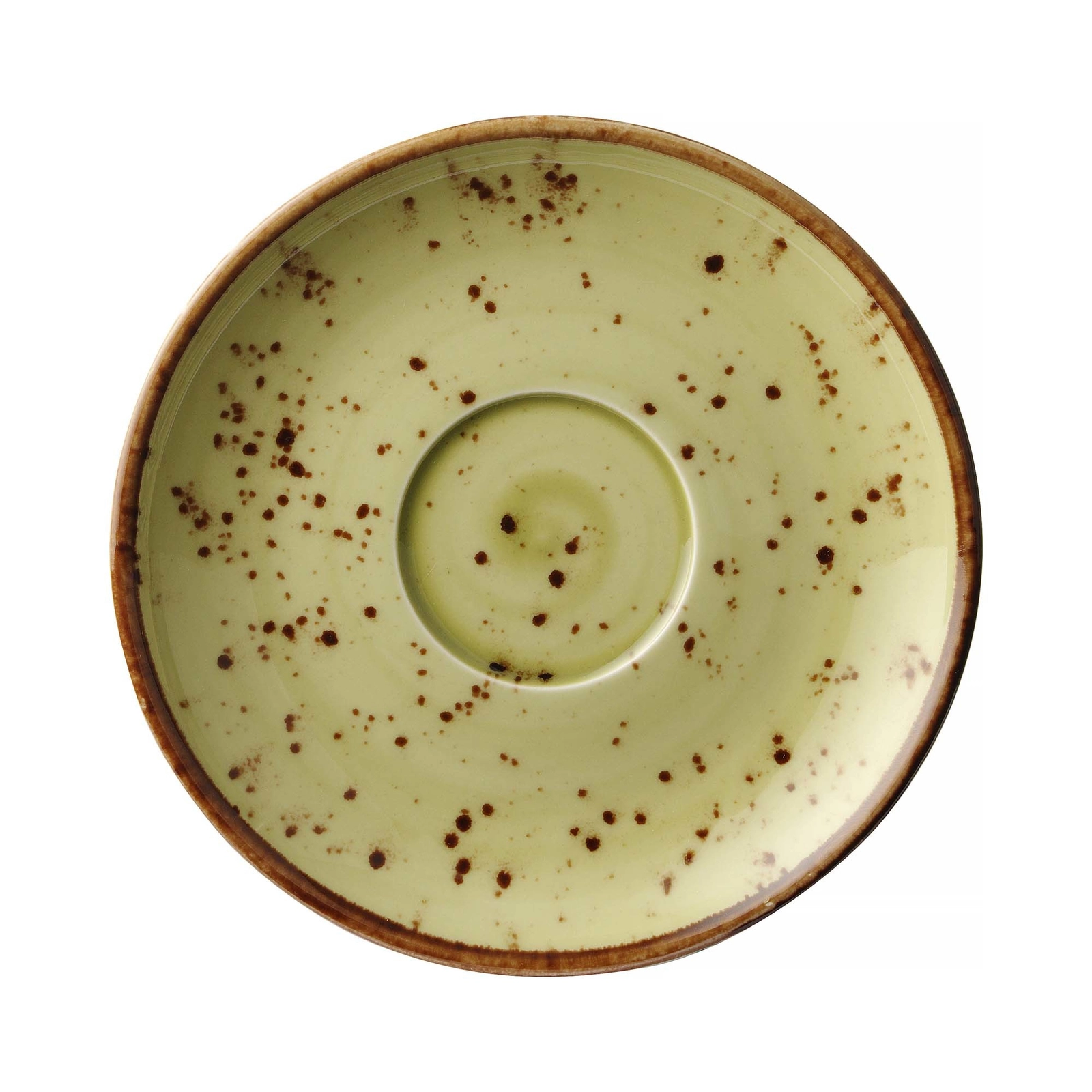 Spodek, Ø140 mm, zielony | FINE DINE, Olive