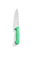 Nóż kucharski HACCP 320 mm, zielony | HENDI, 842614