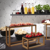 Taca bufetowa szklana GN 2/4, przezroczysta | FINE DINE, Vetro