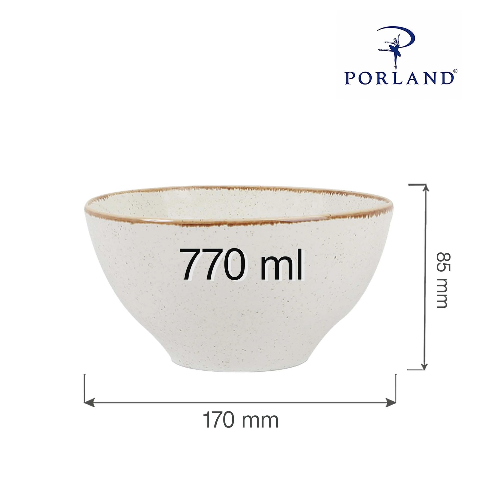 Miska, 770 ml | PORLAND, Seasons Sand