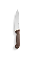Nóż kucharski HACCP, 320 mm, brązowy | HENDI, 842669