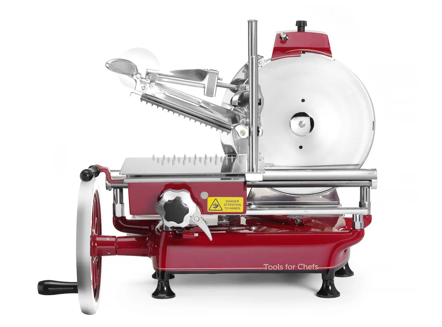 Krajalnica ręczna RETRO 300, 720x600x740 mm, czerwona | HENDI, 210956