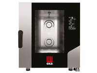 Piec konwekcyjno-parowy 7×GN 1/1, elektryczny 400V/10,4 kW, 730×849×850 mm | TECNOEKA, Millennial Black Mask