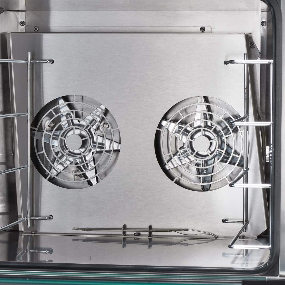 Piec konwekcyjny z nawilżaniem elektryczny, manualny, 4x430x340 / 4xGN 2/3, 3.1 kW, 590x665x540 mm | FM INDUSTRIAL, ShopCook