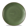 Talerz płytki Ø290 mm, zielony | CHURCHILL, Stonecast Sorrel Green