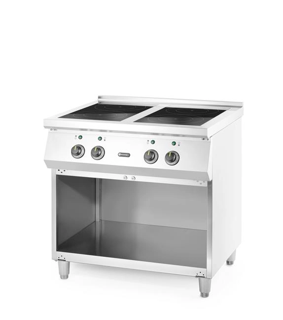 Kuchnia indukcyjna 4-palnikowa, 17 kW, 400 V, 800×720×854 mm | HENDI, 237687