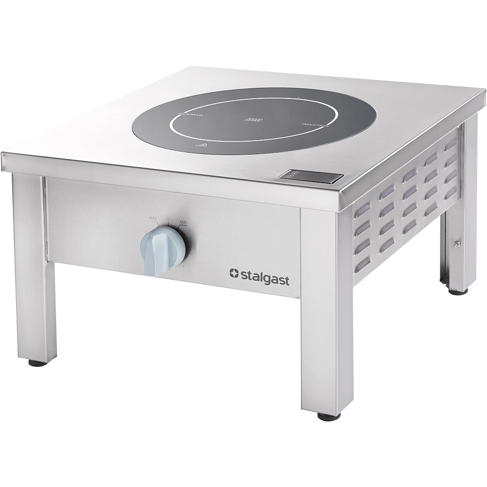 Taboret indukcyjny, 8 kW, 400 V, 600x600x380 mm | STALGAST, 773028