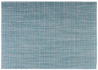 Podkładka na stół 450x330 mm, turkusowo-zielono-biała z tworzywa sztucznego | APS, 60042