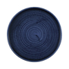 Talerz z wysokim rantem Plume Ultramarine, Ø260 mm | CHURCHILL, Stonecast Plume Ultramarine