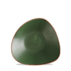 Miska trójkątna Ø150 mm, zielona | CHURCHILL, Stonecast Sorrel Green