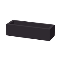 Skrzynka na sztućce, 275×100×70 mm, czarna | FINE DINE, Madeira Black