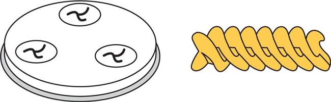 Końcówka do makaronu Fusilli | HENDI, 229361