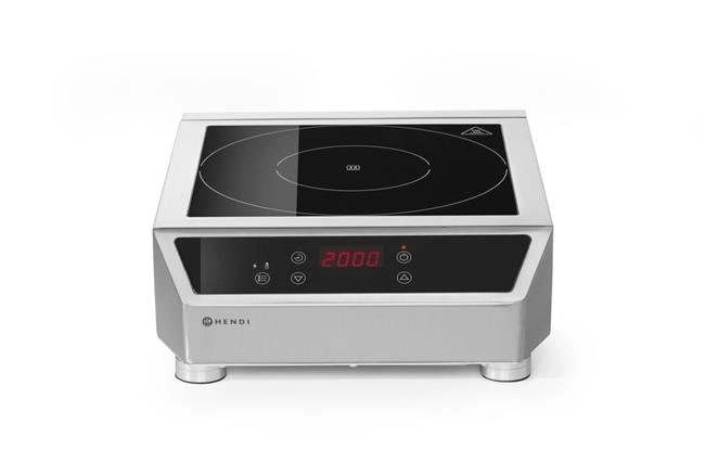 Kuchenka indukcyjna 3500 D, 3,5 kW, 230 V, 342×431×116 mm | HENDI, Profi Line
