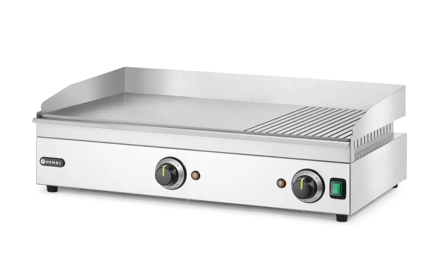 Płyta grillowa 1/3 żebrowana, 2/3 gładka, 220-240 V, 3,5 kW | HENDI, Kitchen Line,