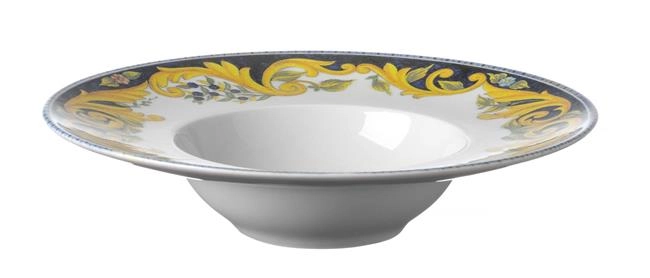 Talerz Barocco z porcelany do pasty, ø275 mm | HENDI, 769935