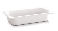 Pojemnik prostokątny z melaminy GN 1/3, 325x176x100 mm, biały | APS, Ecoline