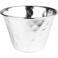 Mini dip młotkowany ze stali nierdzewnej, 120 ml | STALGAST, 546045