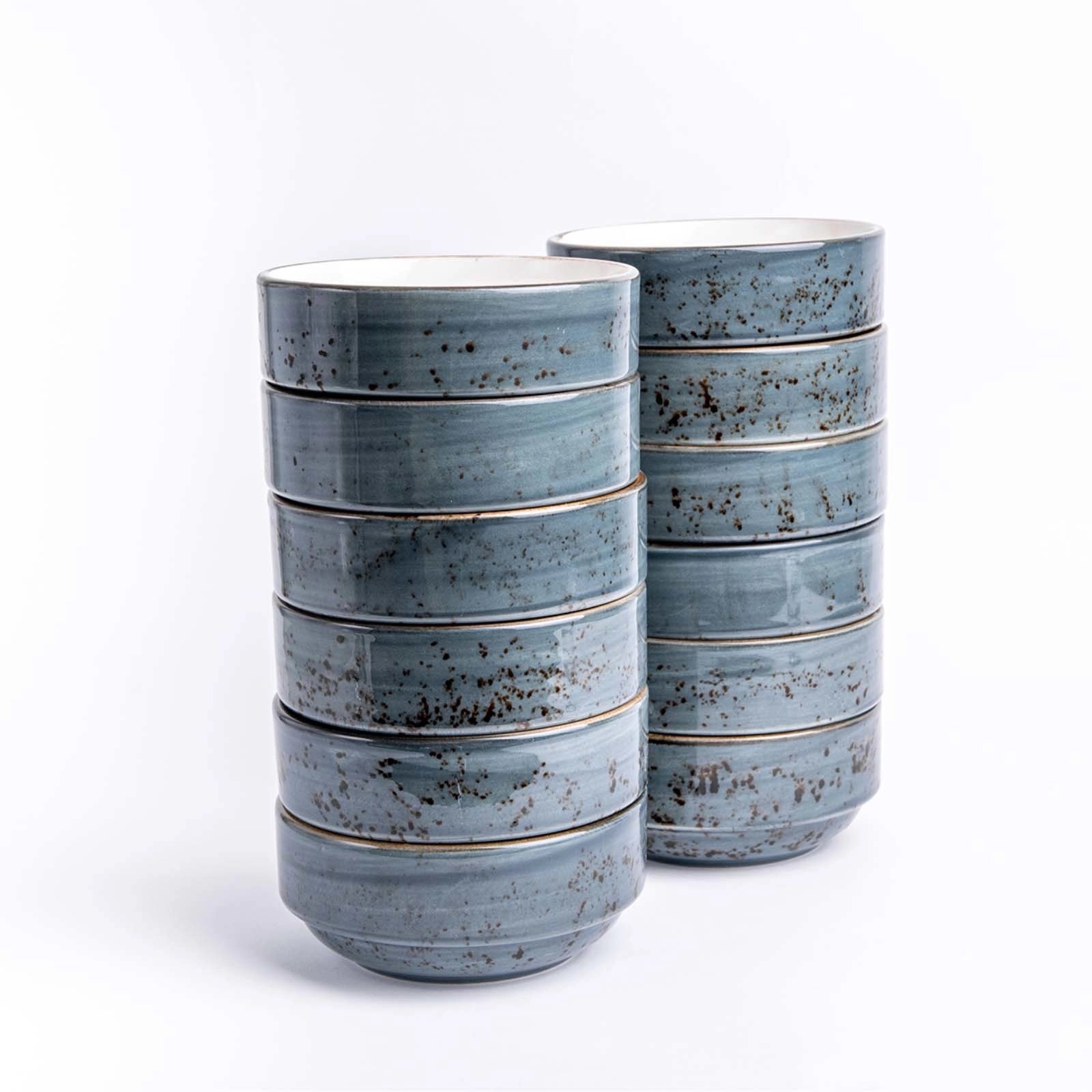 Miska sztaplowana, Ø120 mm, 400 ml, szara | FINE DINE, Arando
