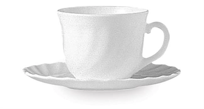 Filiżanka z porcelany, 280 ml, biały | ARCOROC, Trianon