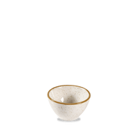 Pojemnik na dip, Ø90 mm, 110 ml | CHURCHILL, Stonecast Barley White