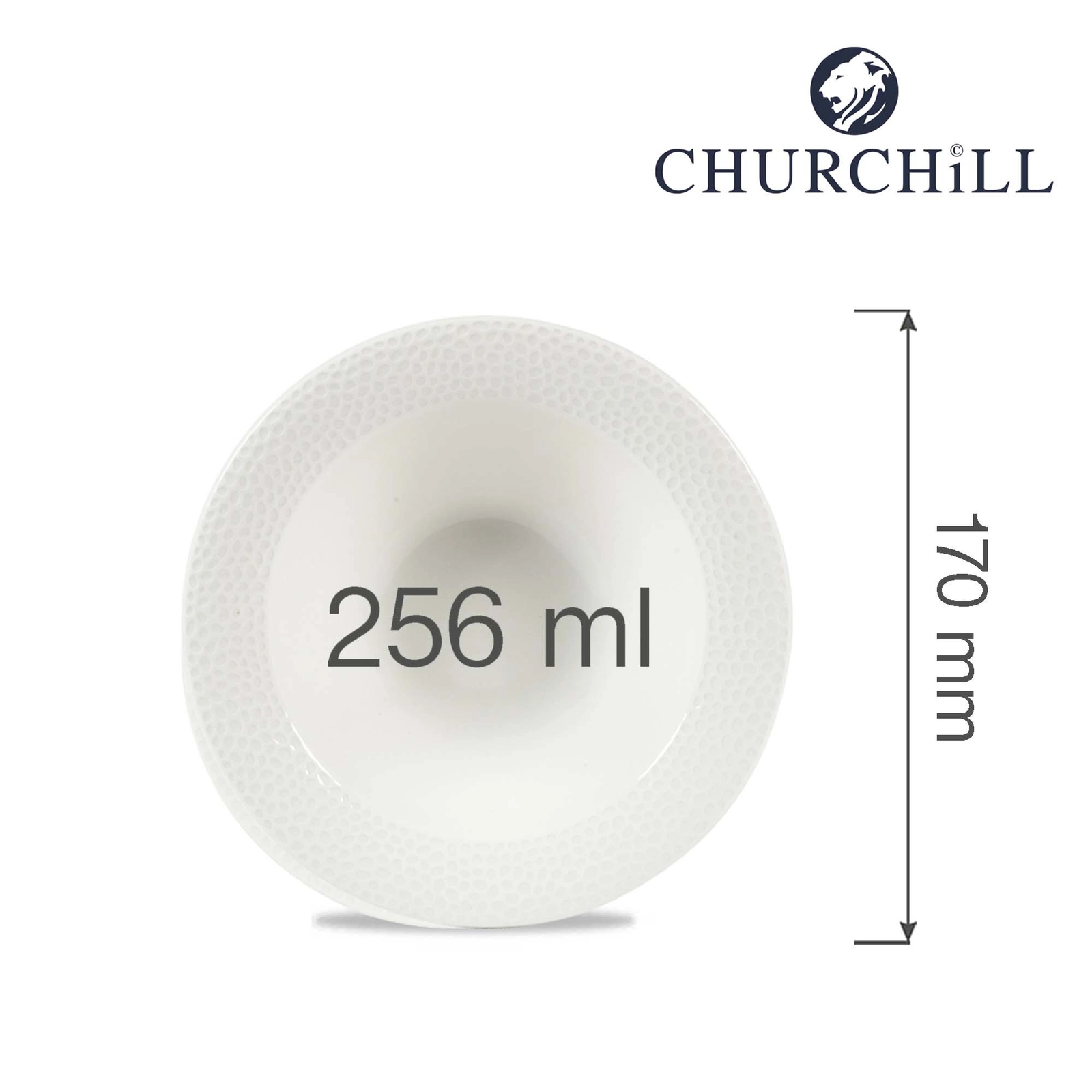 Miseczka na płatki, Ø170 mm, 256 ml | CHURCHILL, Isla